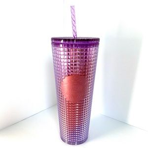 NWT Starbucks Ombré Grid Tumbler